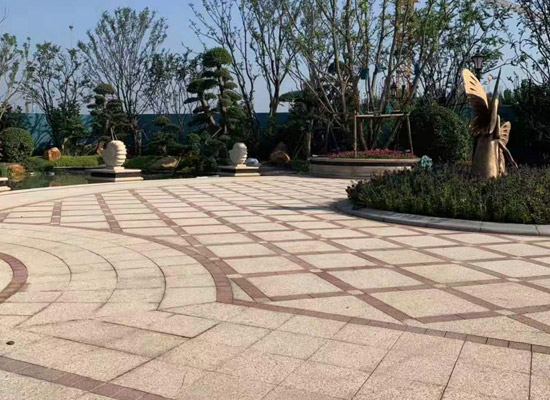 黃金麻石材鋪裝前要注意什么？