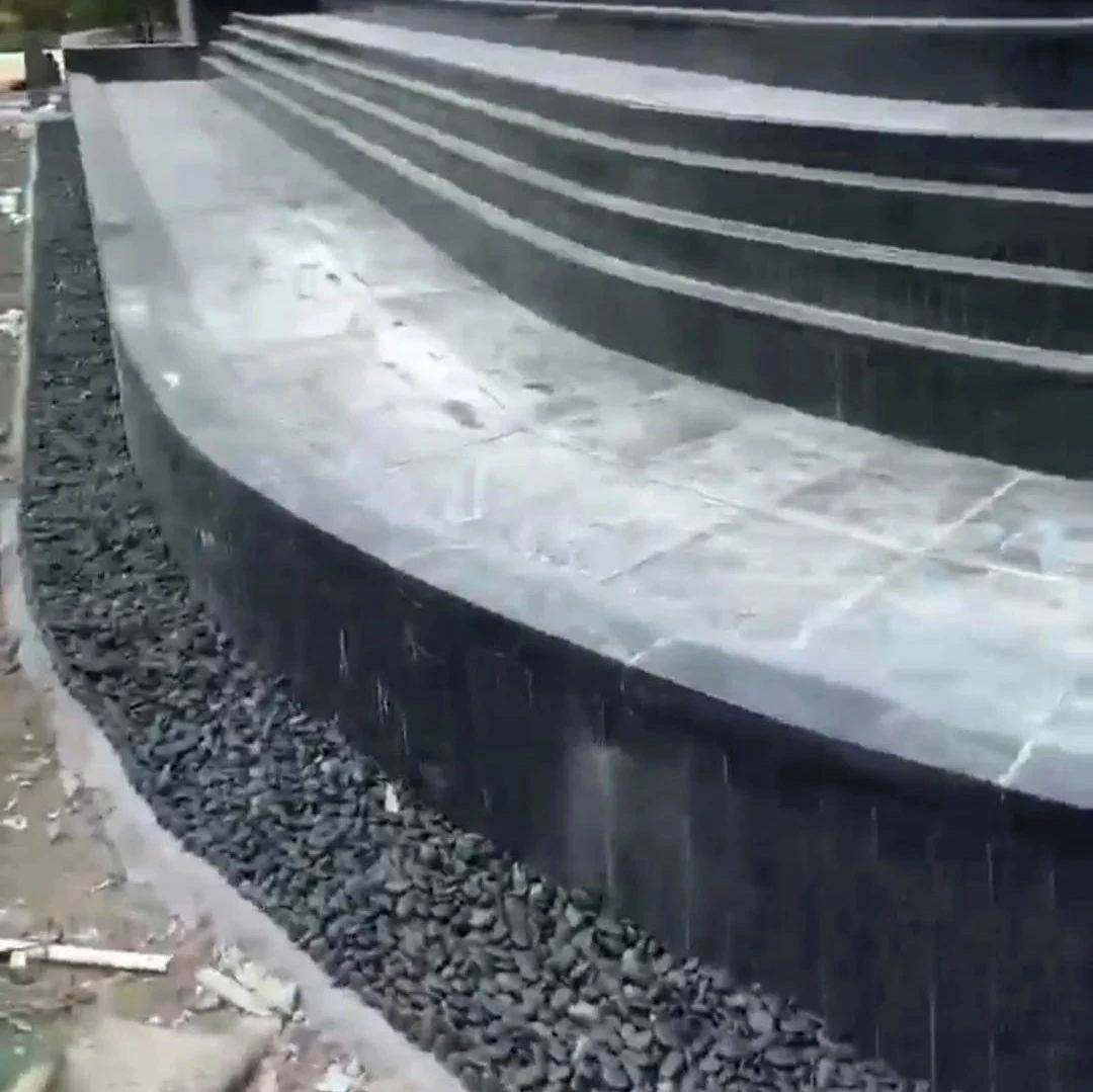 水景石材設(shè)計(jì)新潮流：黑色石材的魅力與獨(dú)特加工工藝